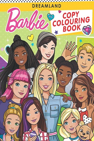 Barbie Copy Colouring Book