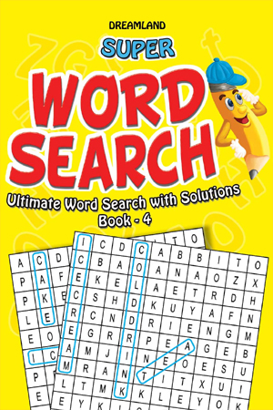 Super Word Search Book - 4