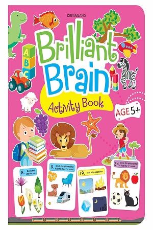 Brilliant Brain Activity Book for Kids Age 5- 6 years