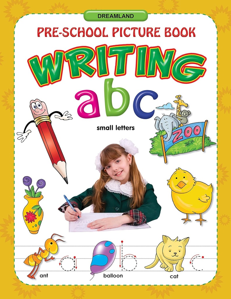 Writing ABC Small Letters Book for Kids Age 3 - 5 Years 