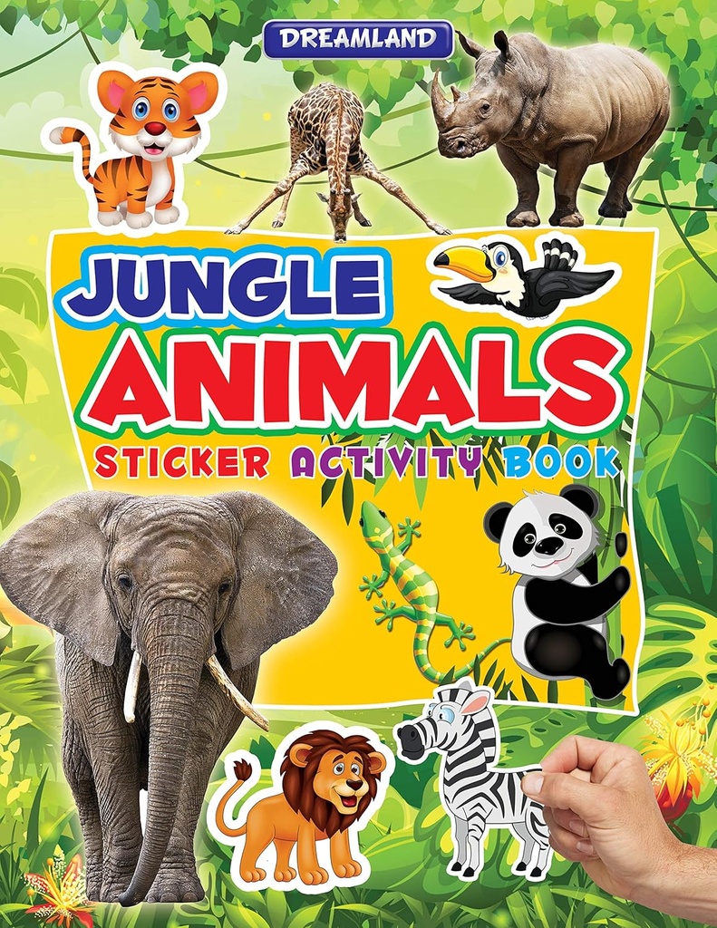 Jungle Animals Sticker Activity Book