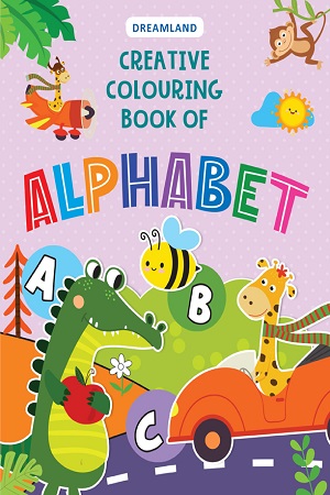 Creative Colouring Book of Alphabet