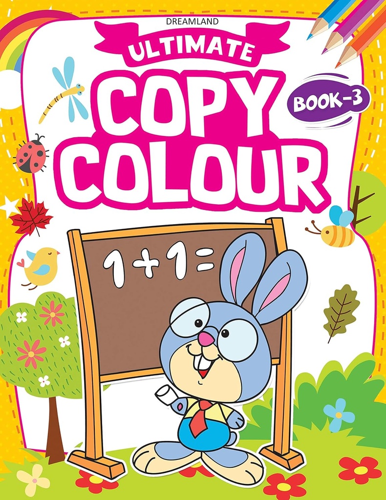 Ultimate Copy Colour Book 3 for Kids age 2 -6 years