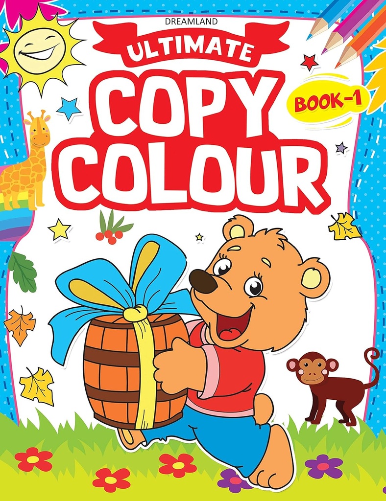 
Ultimate Copy Colour Book 1 for Kids age 2 -6 years