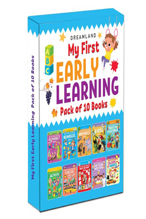 My First Early Learning - Pack of 10 Books
