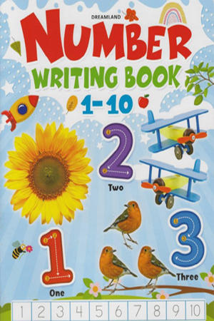 NUMBER WRITNG BOOKS – 1 TO 10