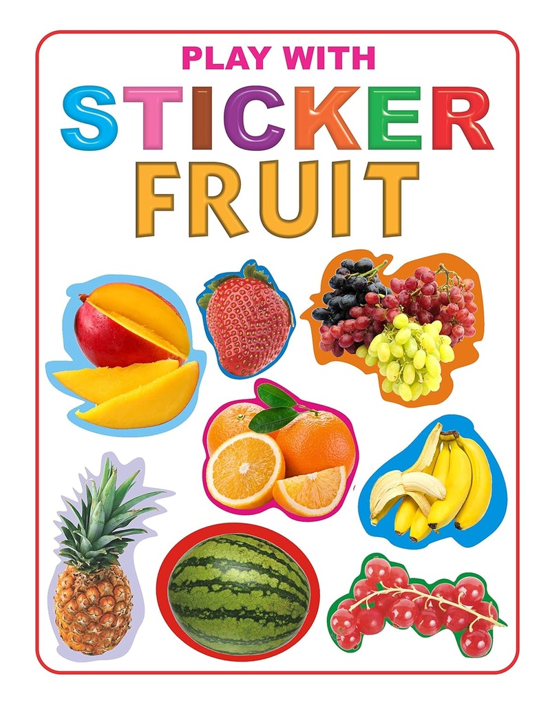 Play With Sticker-fruit
