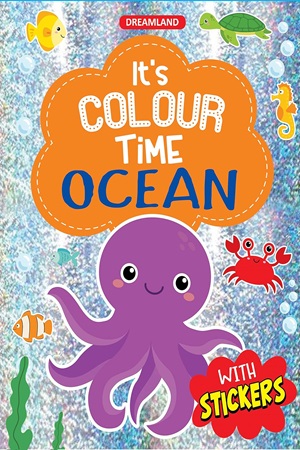 Ocean- It's Colour time with Stickers 