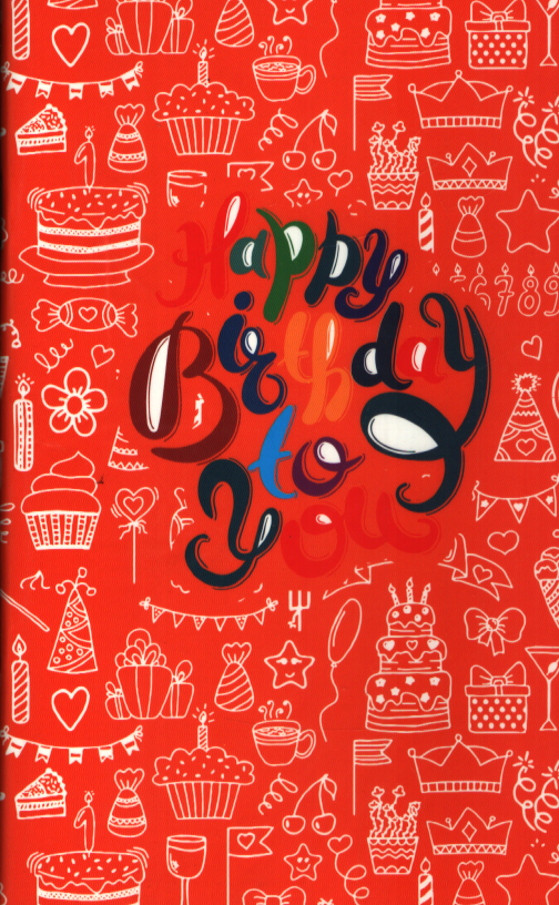 Happy Birthday NOTEBOOK