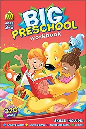 Big Preschool Activity Workbook Ages 3-5