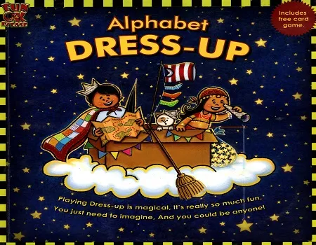 Alphabet Dress Up - Learn 26 professions from Alphabets A to Z, Picture Book with FREE Flash Card game