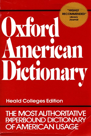 Oxford American Dictionary