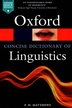 Dictionary of Linguistics