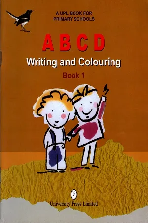 A B C D Writing And Colouring- Book 1