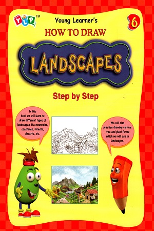 How To Draw Landscapes - Step by step (Book 6)