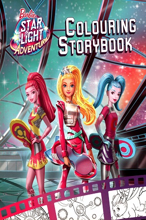 Barbie Starlight Adventure Colouring Storybook