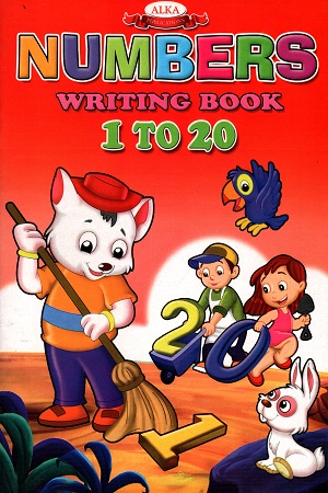 Numbers Writing Book : 1 to 20