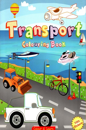 Transport Colouring Book : Colour & Learn