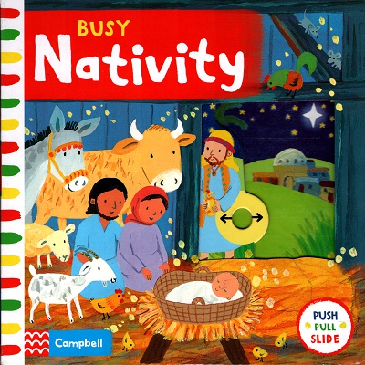 Busy Nativity: Push Pull Slide