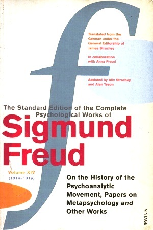 The Standard Edition Of The Complete Psychological Works Of Sigmund Freud : Volume 14