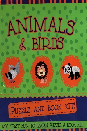 Animal &amp; Birds : Puzzle and Book Kit
