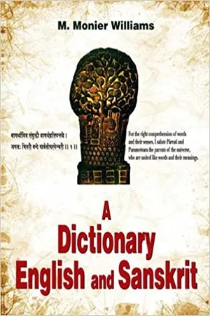 A Dictionary English Sanskrit