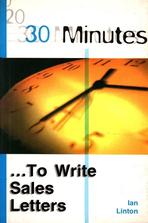 30 Minutes To Write Sales Letters