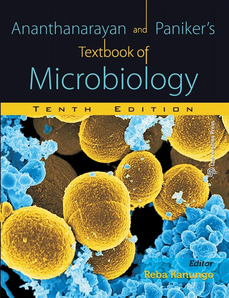 Ananthanarayan and Paniker's Textbook of Microbiology Tenth edition with booklet