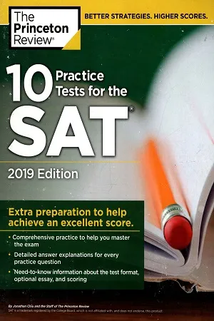 10 Practice Tests For The SAT (2019)