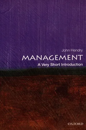 A Very Short Introduction : Management
