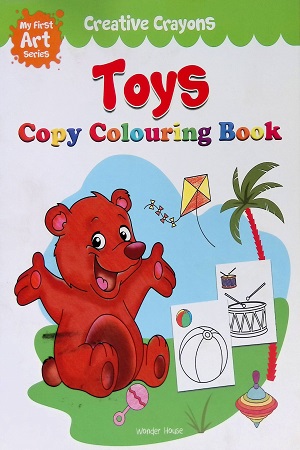 Colouring Book of Toys: Creative Crayons Series - Crayon Copy Colour Books