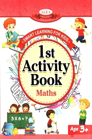 1st Activity Book - Maths (Age 3+)