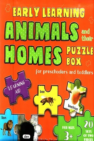 Animal And Their Homes Puzzle Box