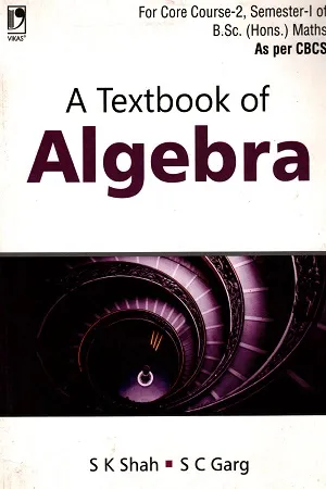 A Textbook Of Algebra