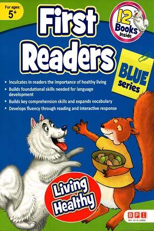 FIRST READERS : 12 BOOKS INSIDE - BLUE SERIES