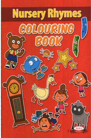 Nursery Rhymes Colouring Book