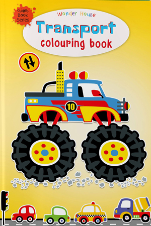 Transport Colouring Book