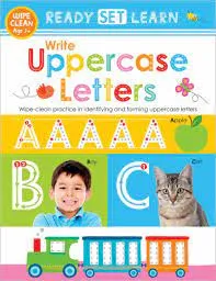 Ready Set Learn Workbooks: Write Upper-Case Letters