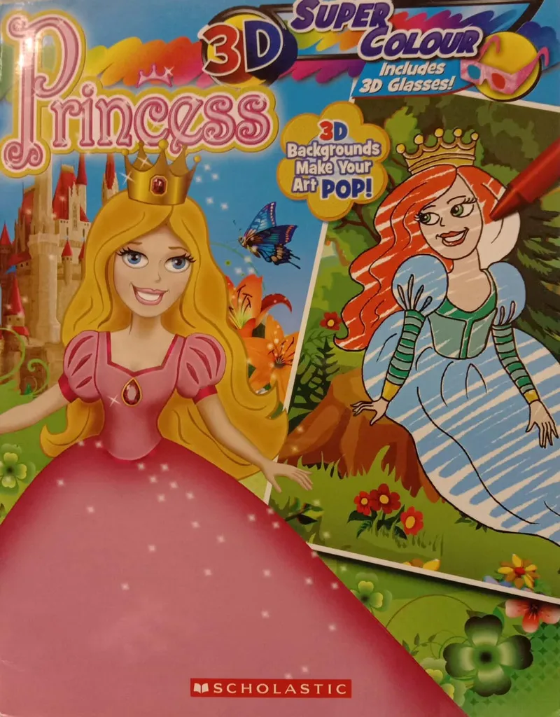 3D Super Colour: Princess