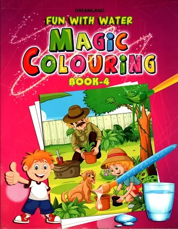 Fun With Water Magic Colouring (Book 4)