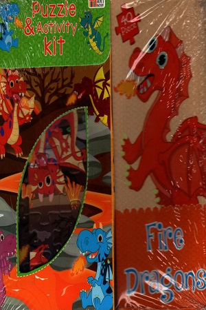 Fire Dragons Puzzle & Activity Kid