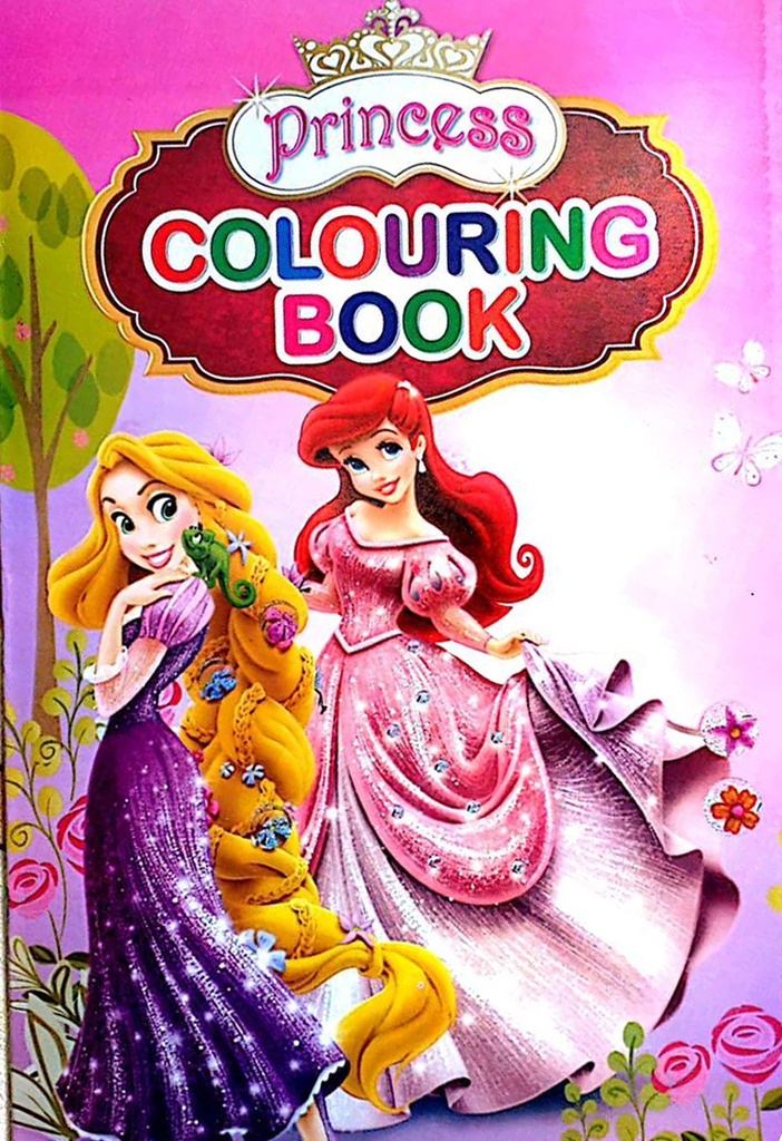 princess colouring book