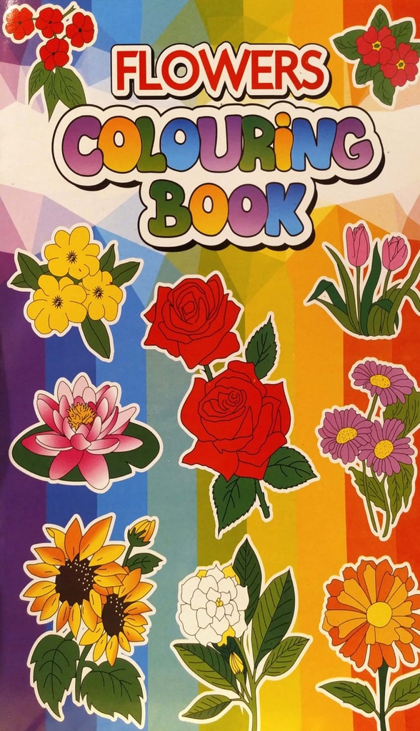 Flowers Colouring Book