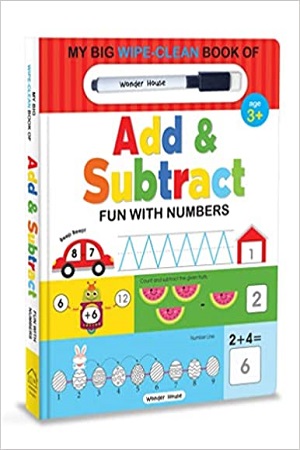 My Big Wipe-Clean Book of Add & Subtract Fun With Numbers