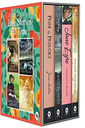 GREATEST LOVE STORIES OF ALL TIME (BOX-SET OF 4 BOOKS)