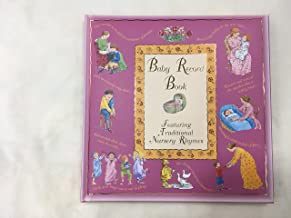 Baby Record Book Featuring Traditional Nursery Rhymes