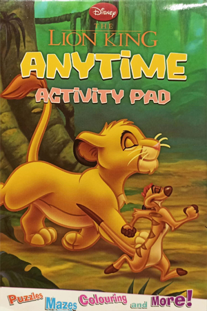 The Lion King Anytime Activity Pad