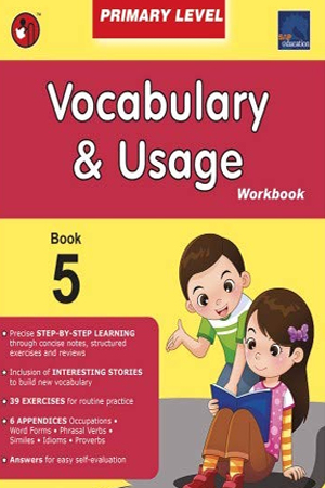 SAP Vocabulary & Usage Primary Level Workbook 5