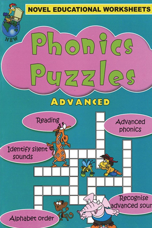 Novel Educational Phonics Puzzles Advanced