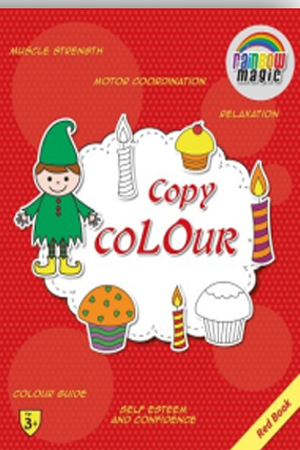 Rainbow Magic Copy Colour Red Book